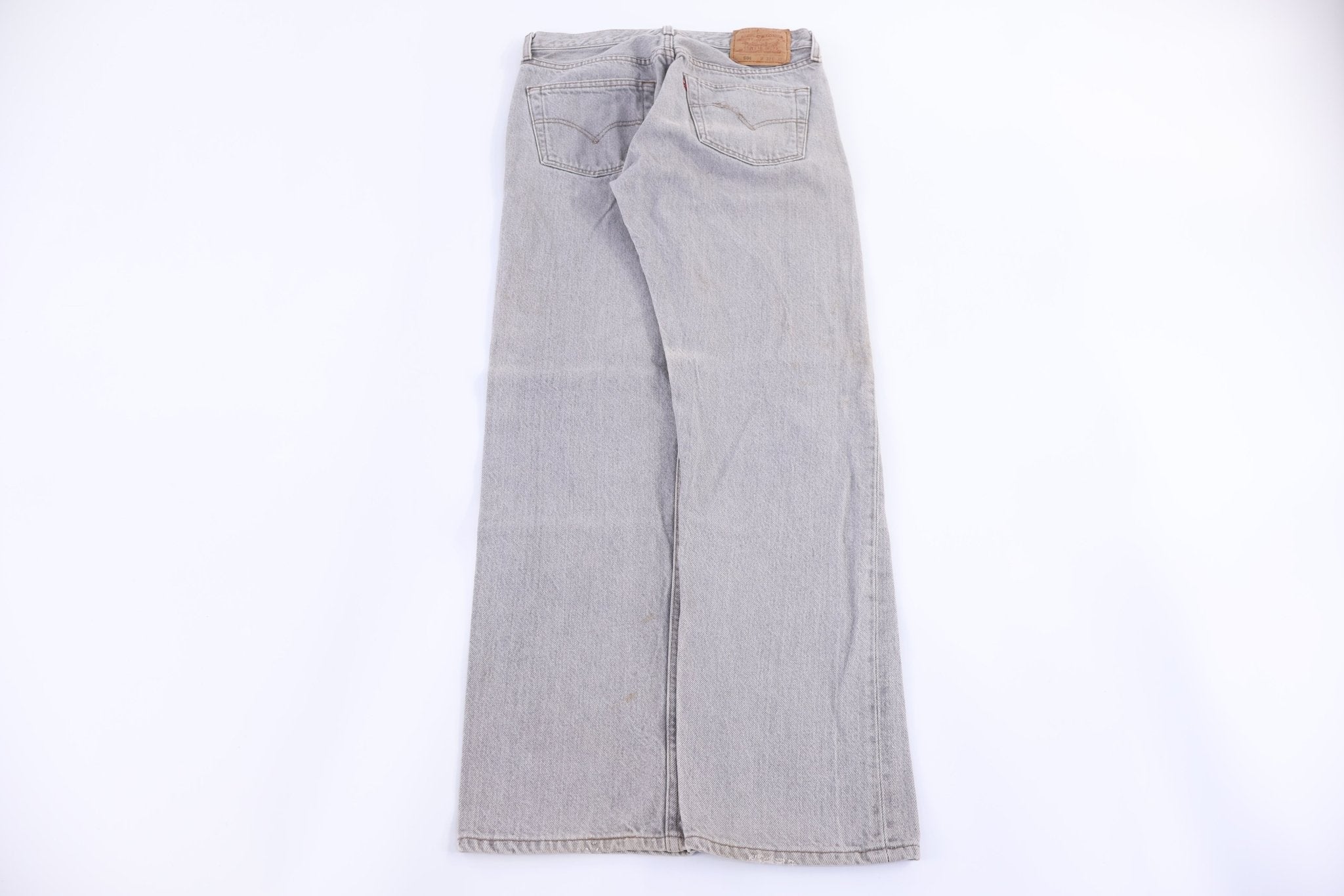 Vintage Levi's 501 Grey Denim Jeans - Pants/Shorts - Thrifted Threads