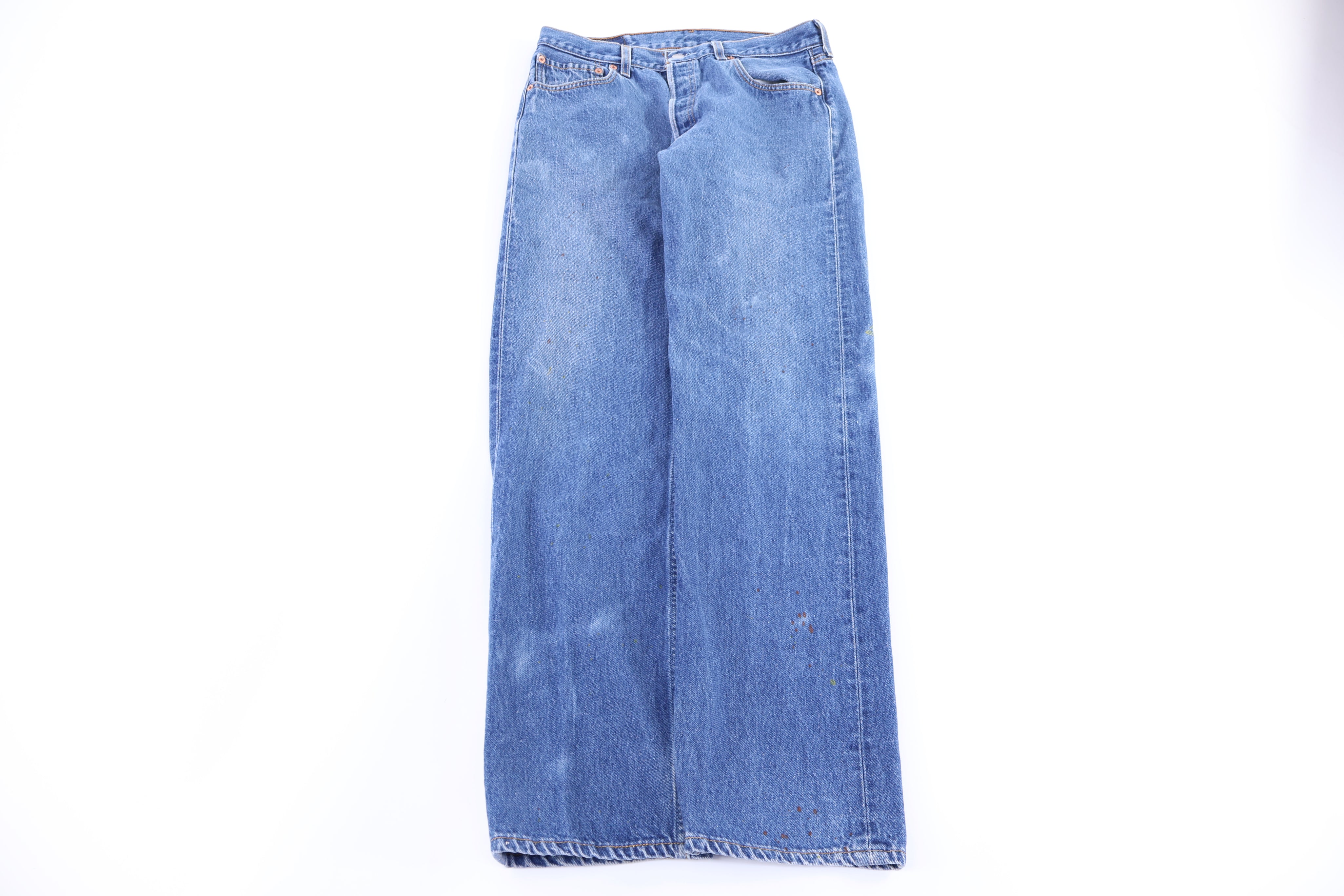 Vintage Levi's 501 Medium Wash Denim Jeans - Pants - Thrifted Threads