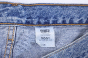 Vintage Levi's 505 Medium Wash Denim Shorts - Pants/Shorts - Thrifted Threads