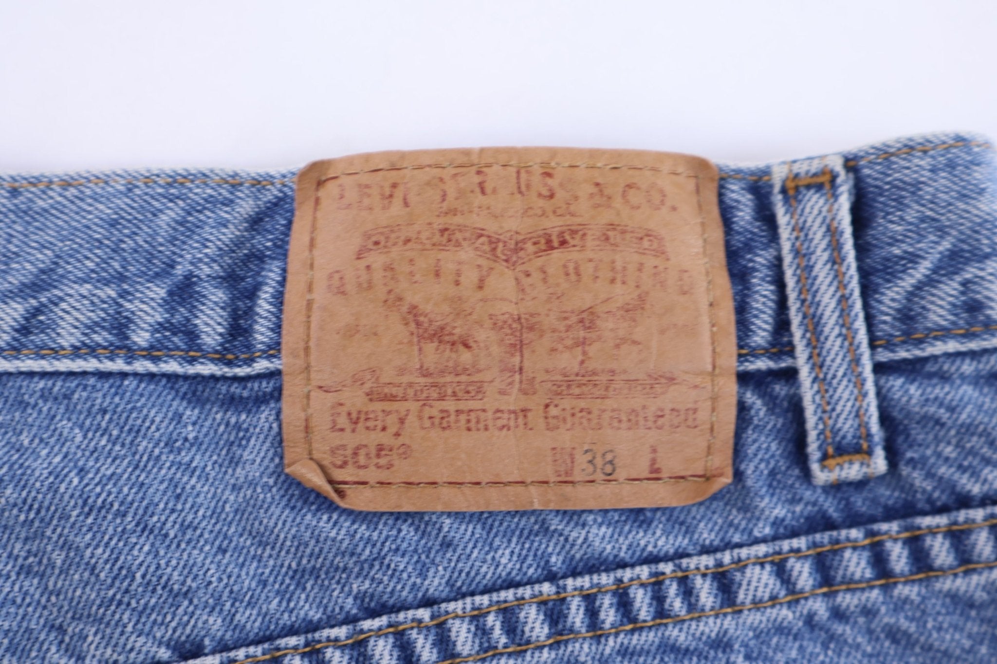 Vintage Levi's 505 Medium Wash Denim Shorts - Pants/Shorts - Thrifted Threads