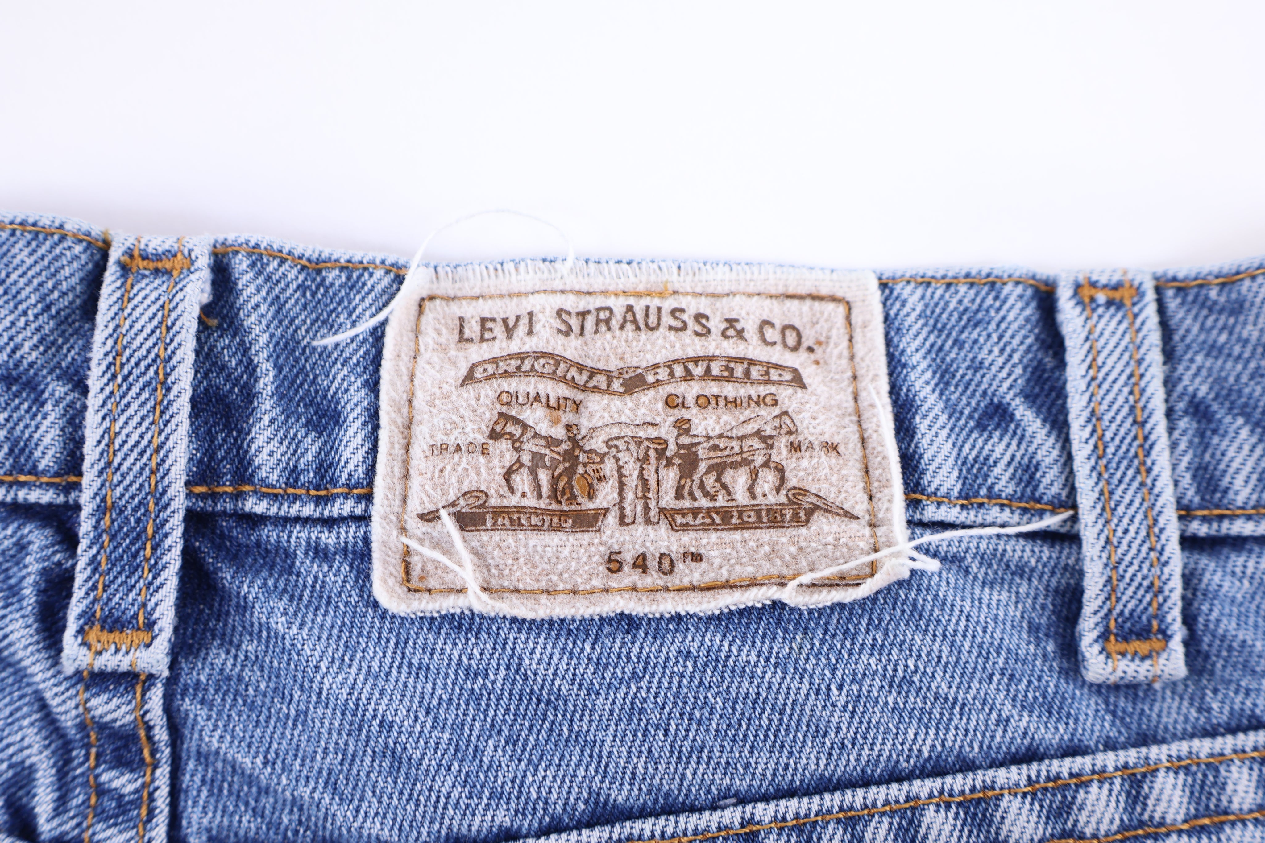 Vintage Levi's 540 Light Wash Denim Jeans - Pants - Thrifted Threads
