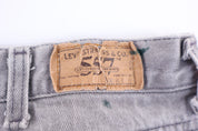 Vintage Levi's 557 Grey Denim Jeans - Pants - Thrifted Threads