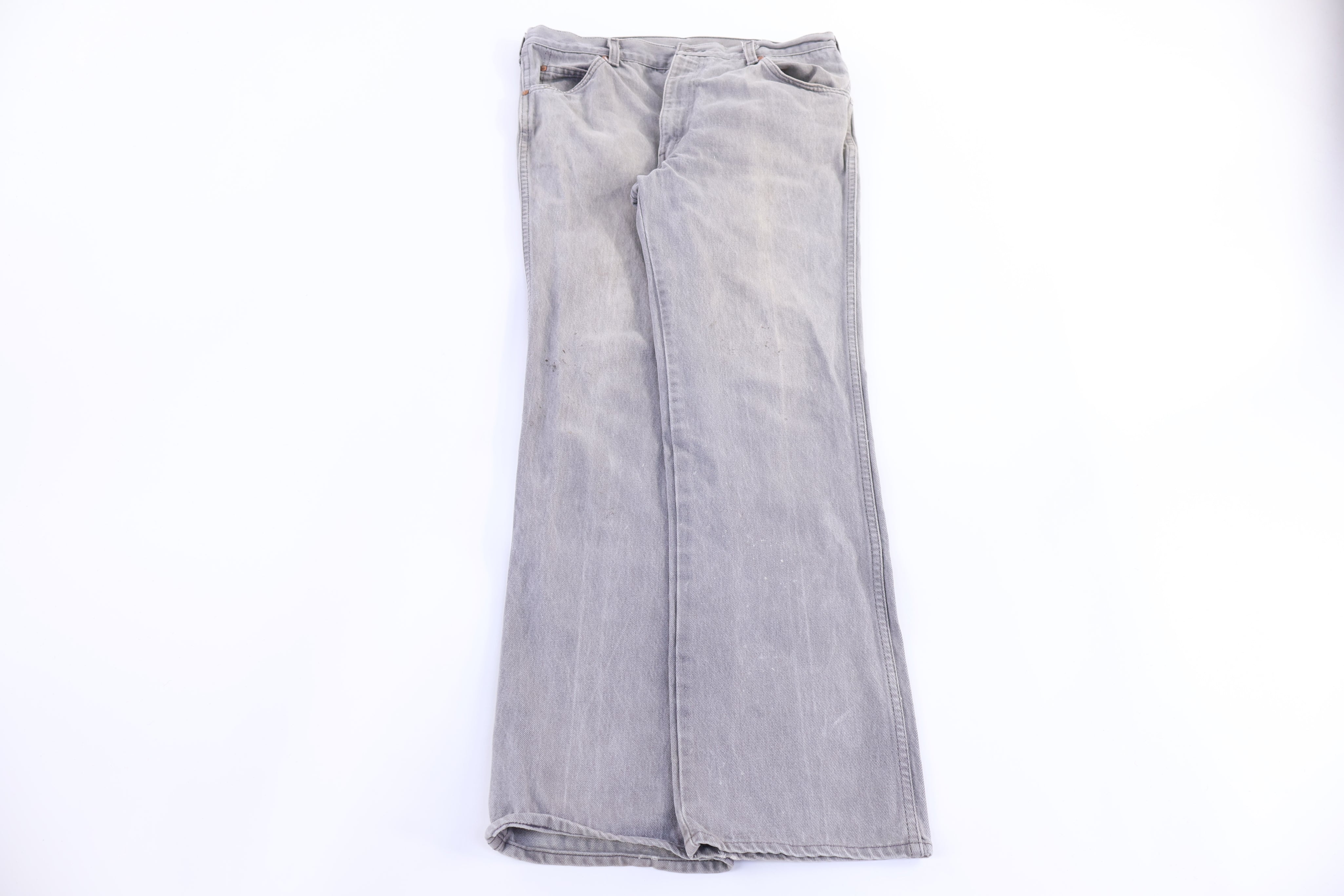 Vintage Levi's 557 Grey Denim Jeans - Pants - Thrifted Threads