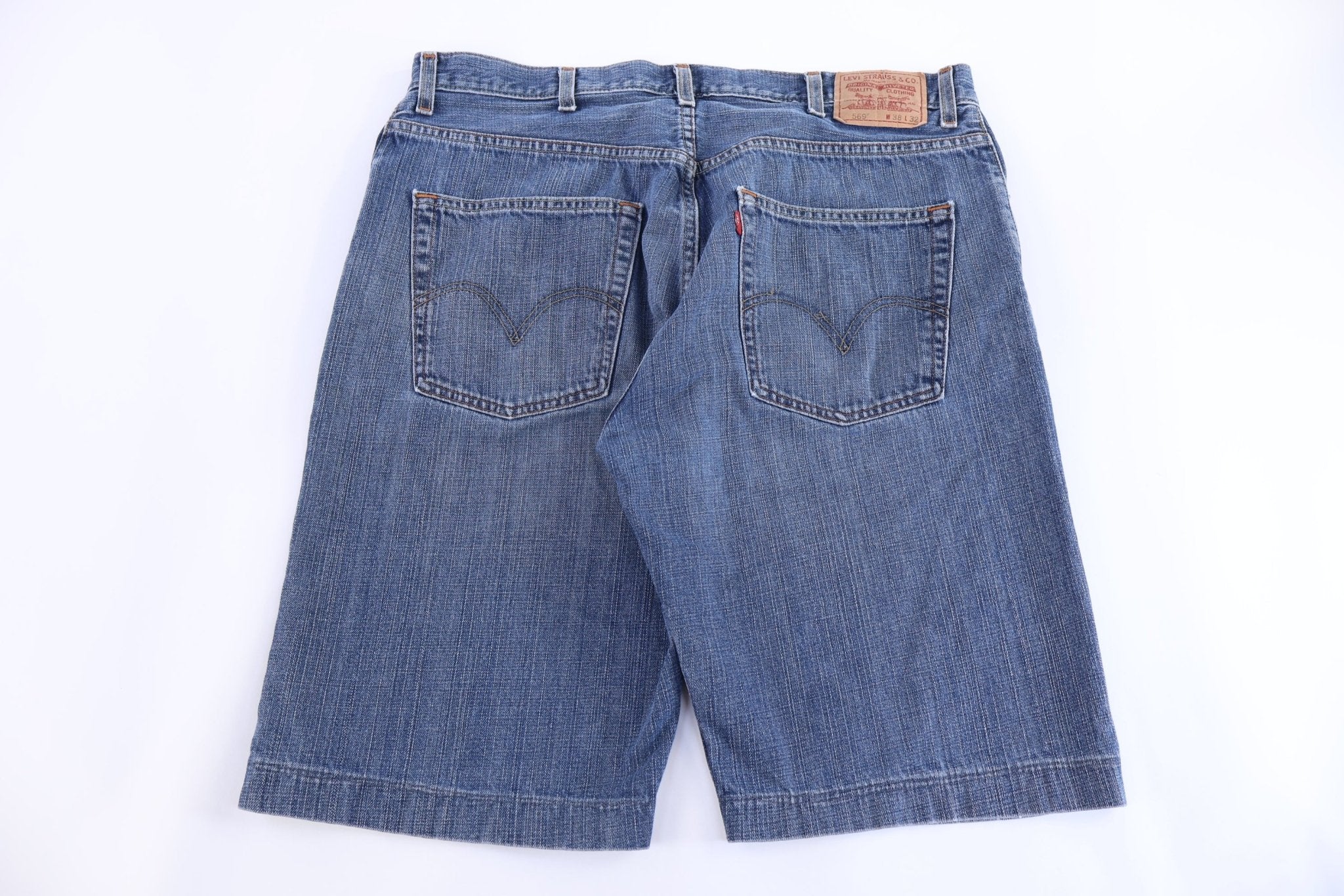 Vintage Levi's 569 Medium Wash Denim Shorts - Pants/Shorts - Thrifted Threads