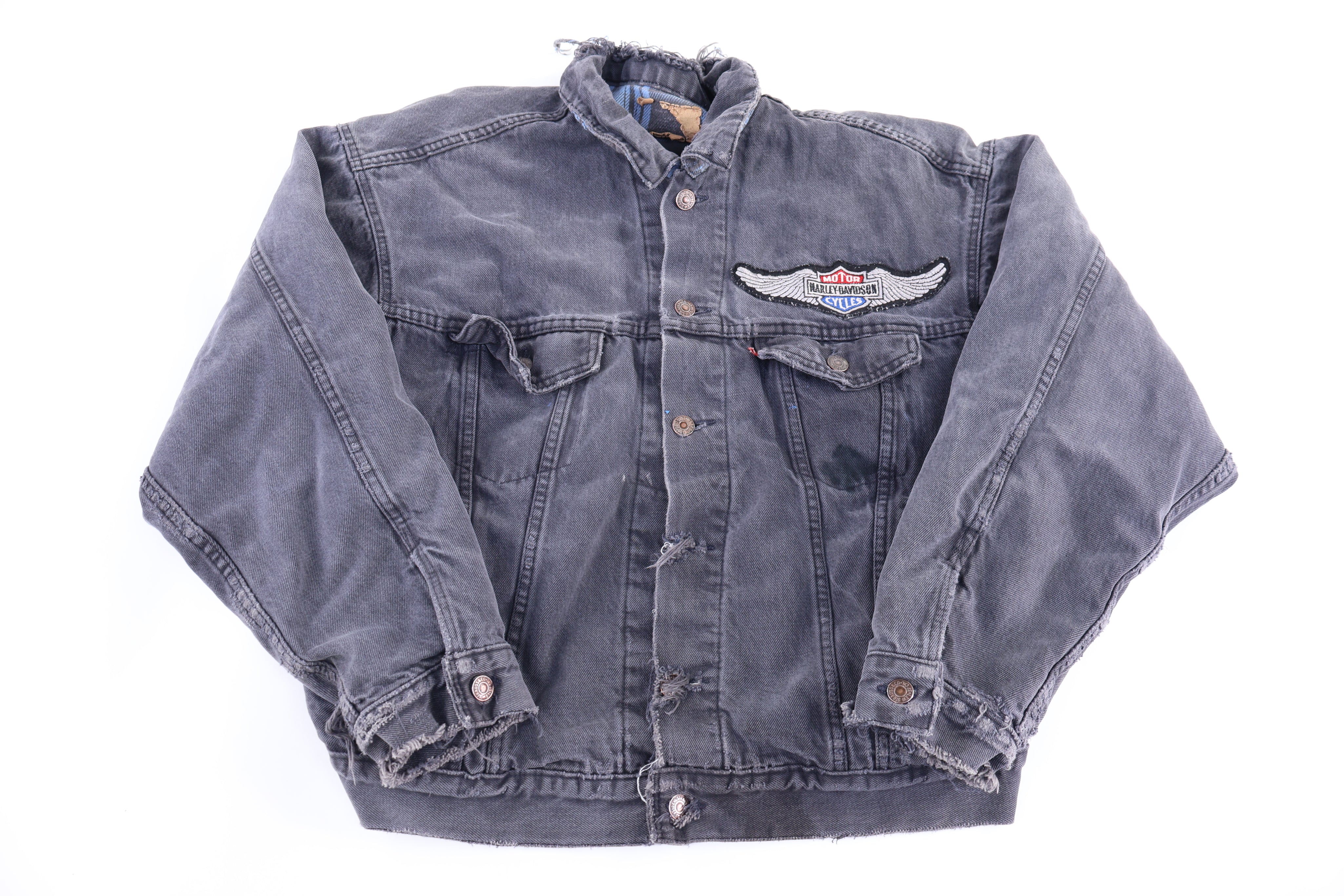Vintage Levi's Black Denim Jacket - Jacket - Thrifted Threads