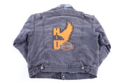 Vintage Levi's Black Denim Jacket - Jacket - Thrifted Threads