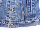 Vintage Levi's Dark Wash Denim Jacket - Jacket - Thrifted Threads