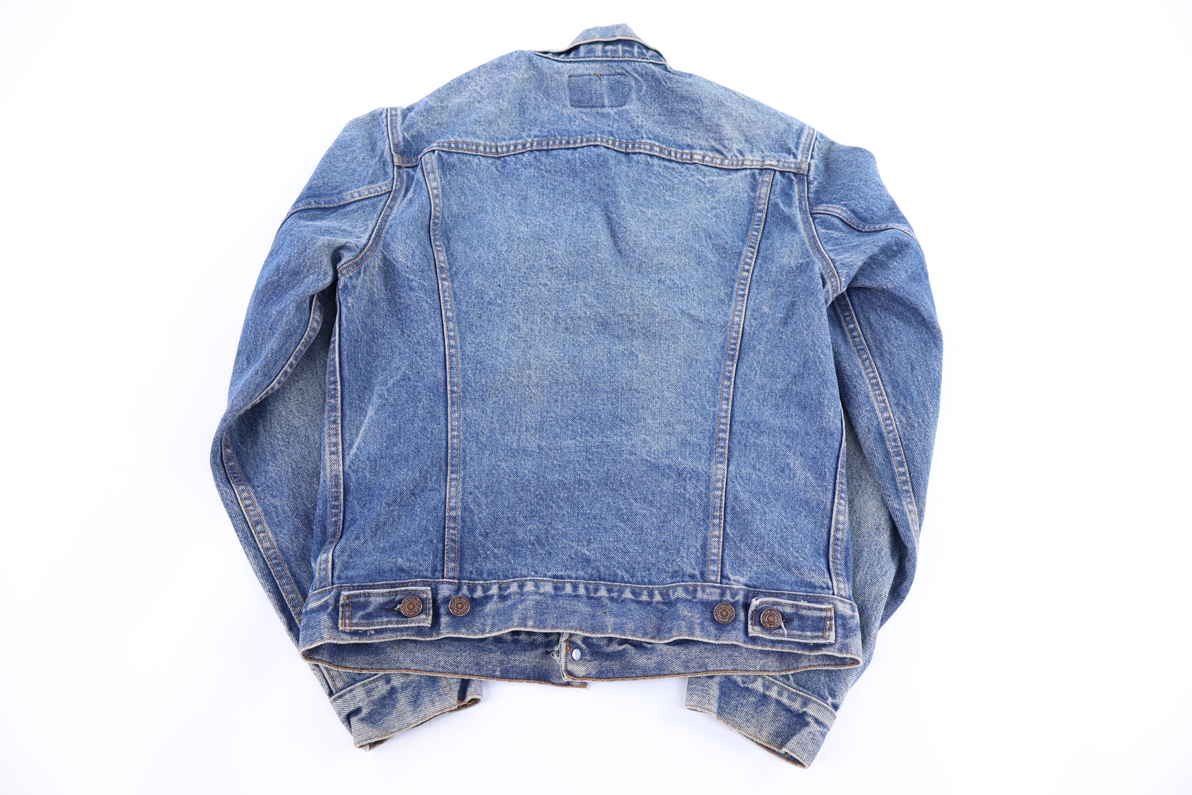 Vintage Levi's Dark Wash Denim Jacket - Jacket - Thrifted Threads