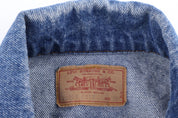Vintage Levi's Dark Wash Denim Jacket - Jacket - Thrifted Threads