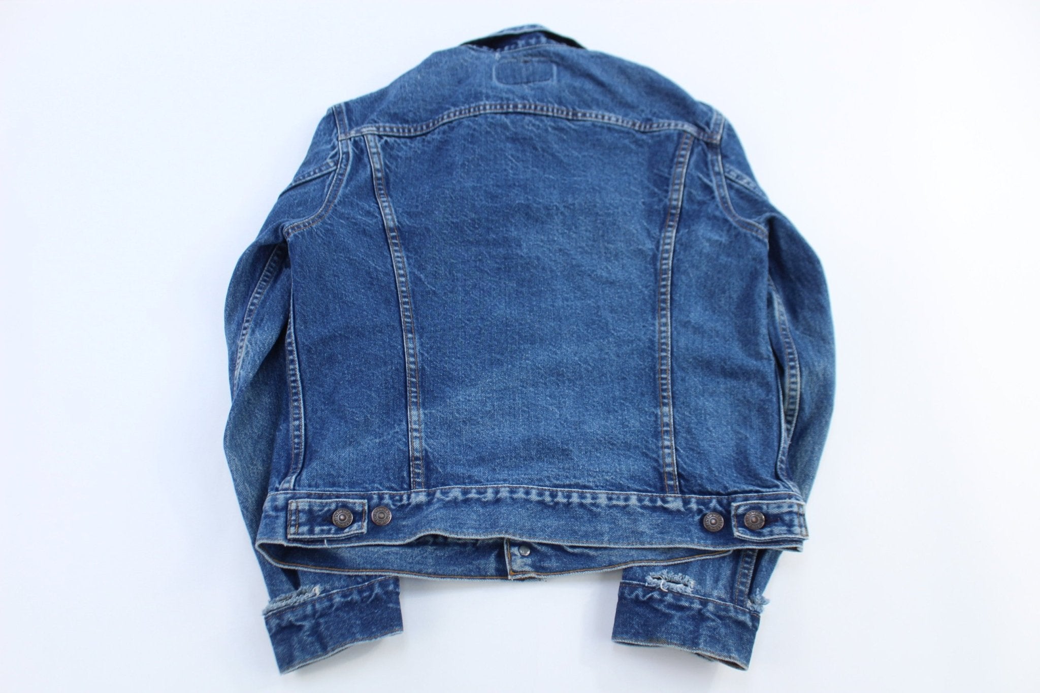 Vintage Levi's Dark Wash Denim Jacket - Jacket - Thrifted Threads
