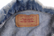 Vintage Levi's Dark Wash Denim Jacket - Jacket - Thrifted Threads