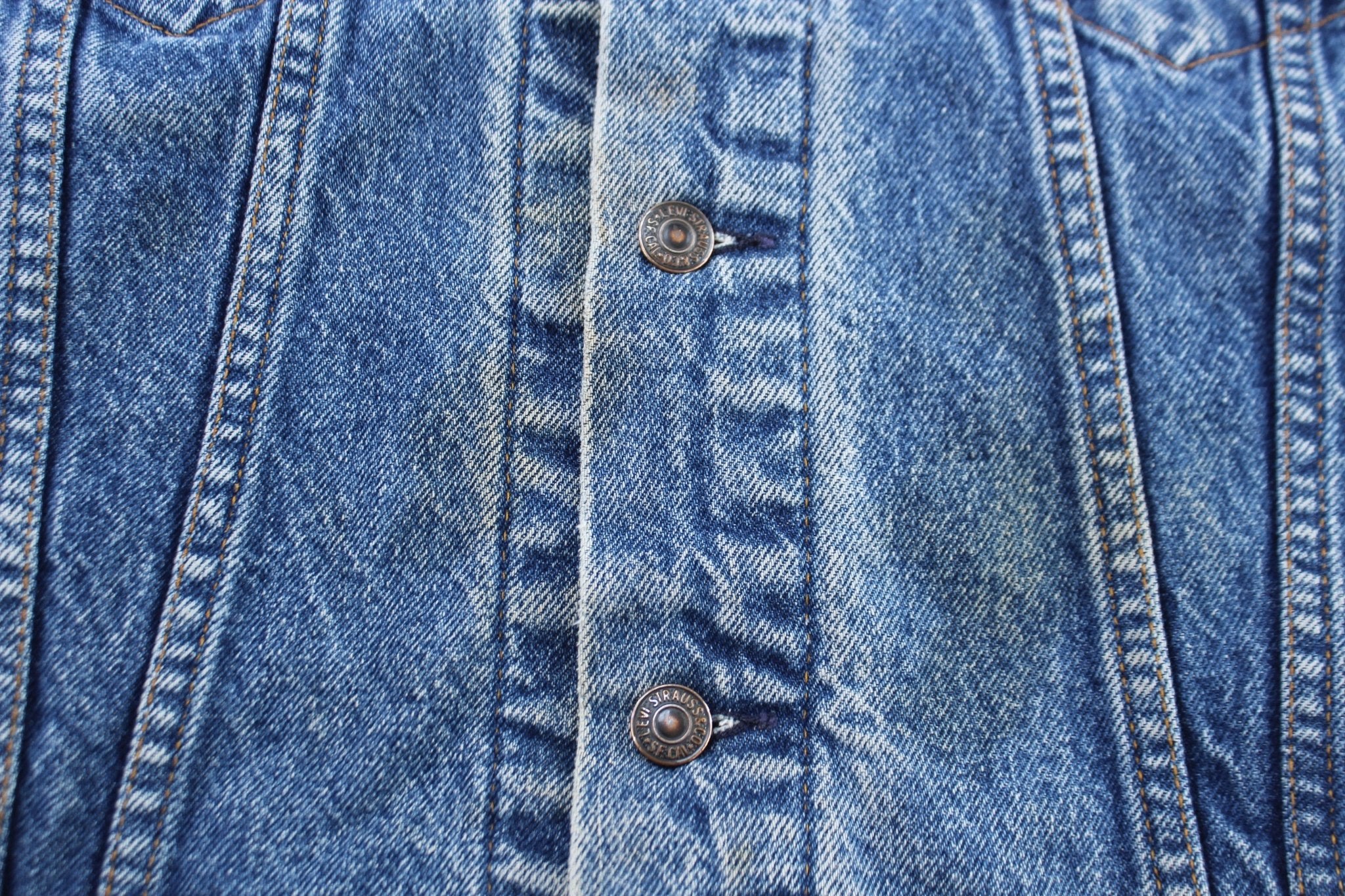 Vintage Levi's Denim Trucker Jacket - ThriftedThreads.com