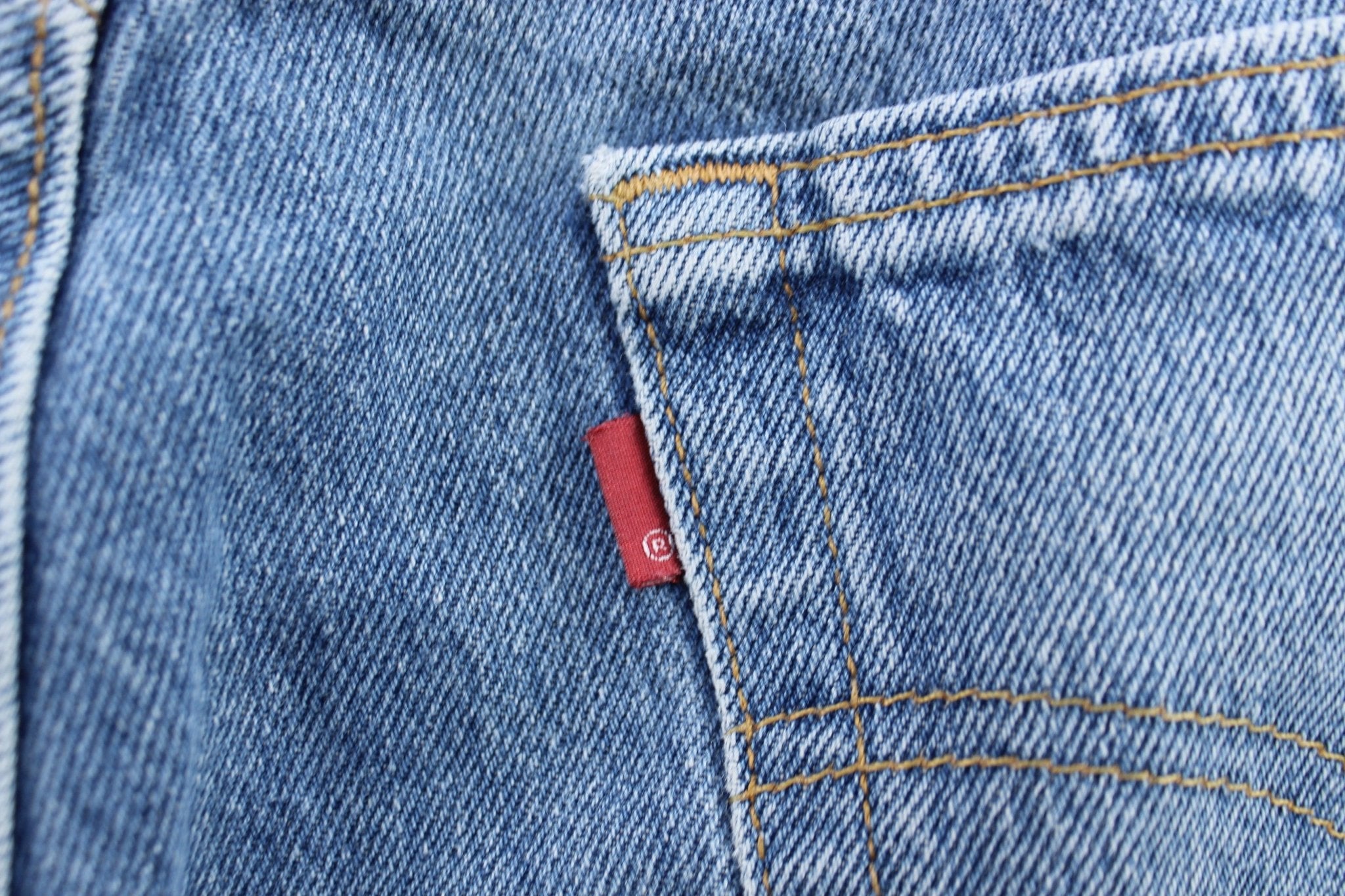 Vintage Levi's Faded Denim Jeans - ThriftedThreads.com