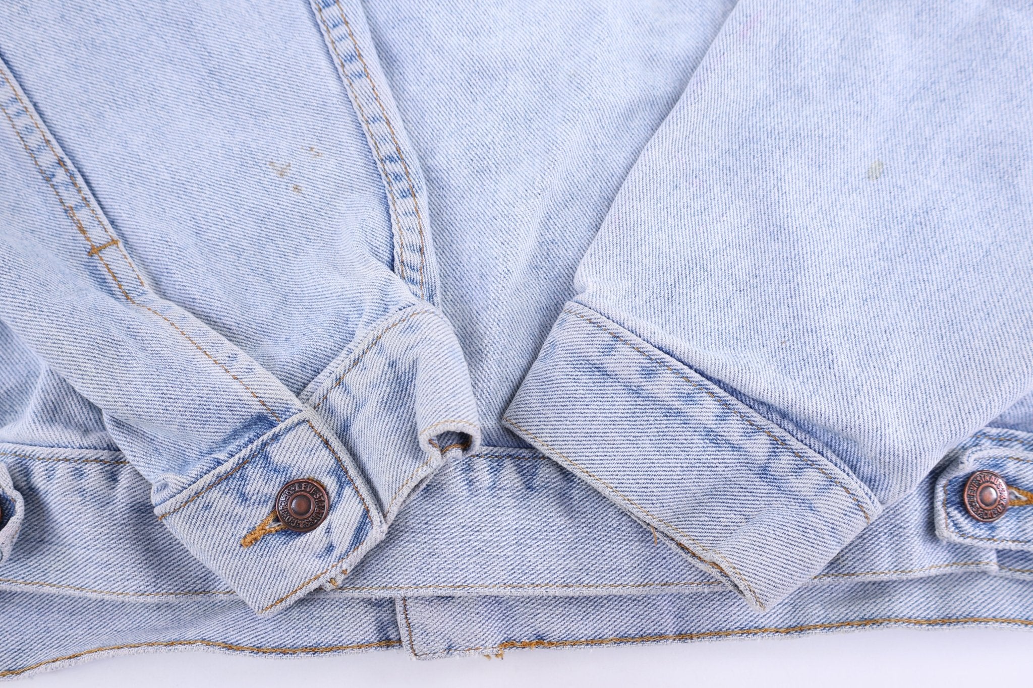 Vintage Levi's Light Wash Denim Jacket - Jacket - Thrifted Threads