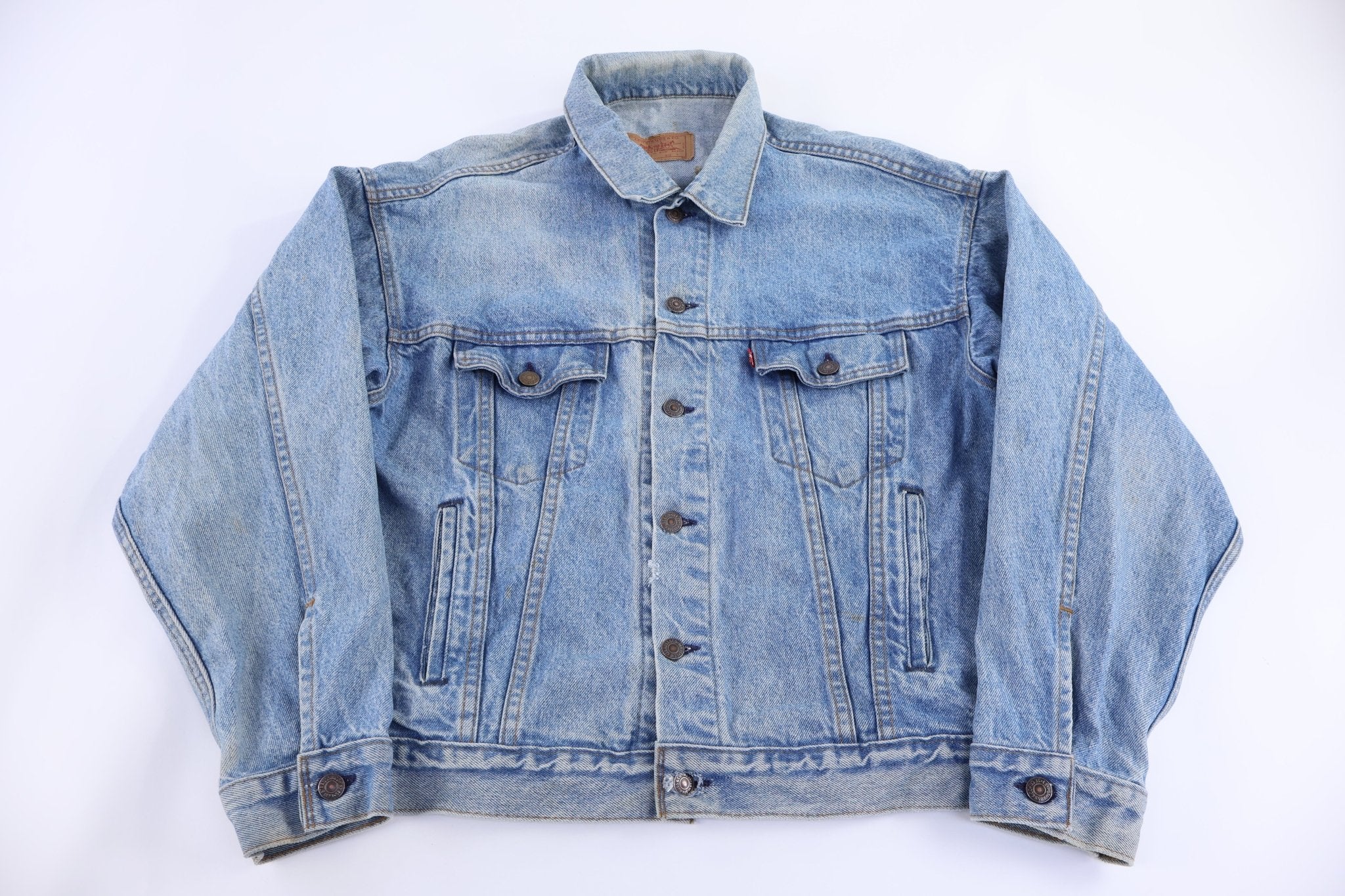 Vintage Levi's Light Wash Denim Jacket - Jacket - Thrifted Threads