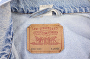 Vintage Levi's Medium Wash Denim Jacket - Jacket - Thrifted Threads