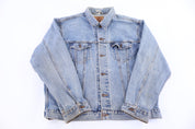 Vintage Levi's Medium Wash Denim Jacket - Jacket - Thrifted Threads