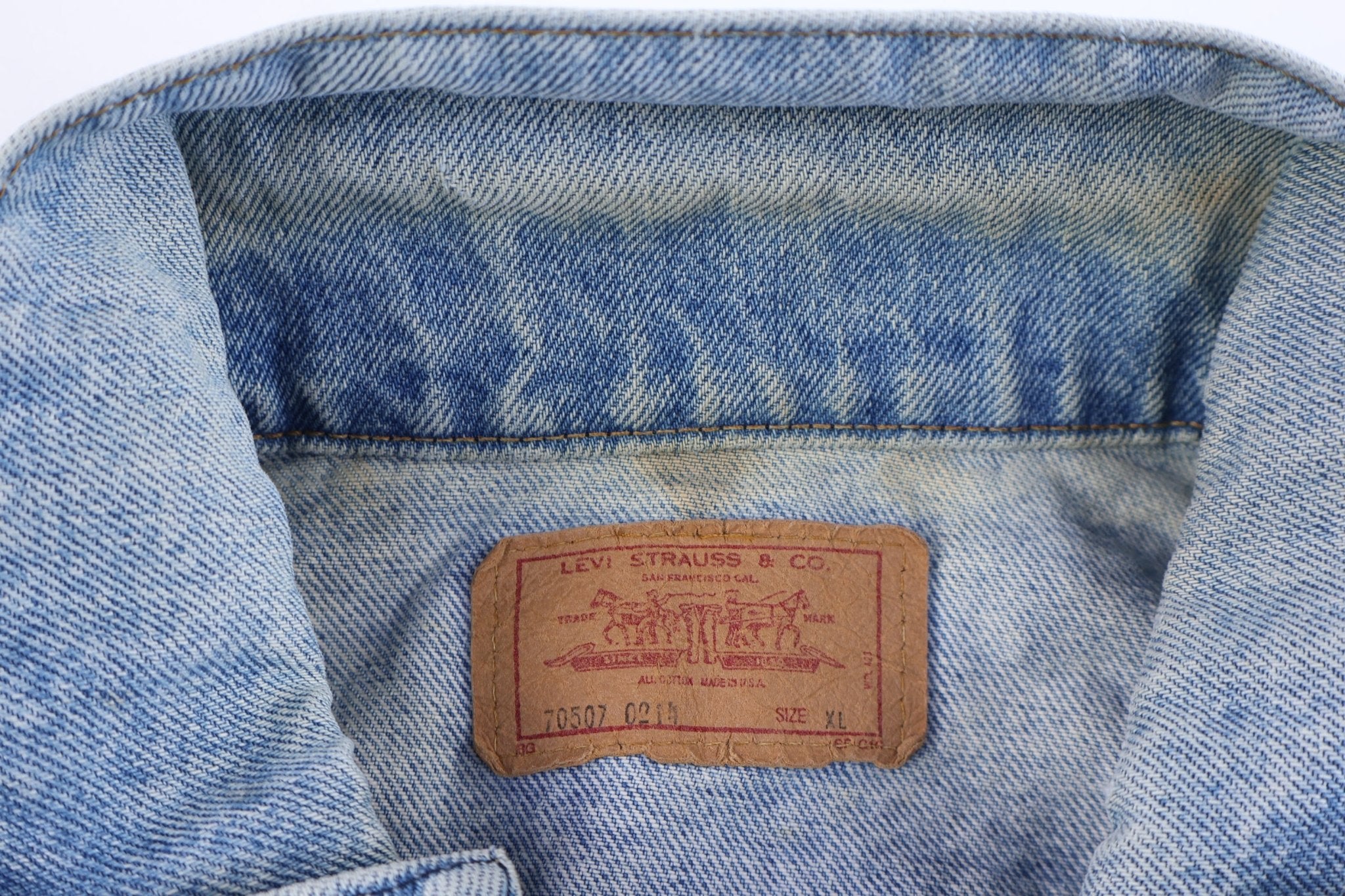 Vintage Levi's Medium Wash Denim Jacket - Jacket - Thrifted Threads