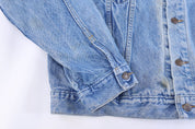 Vintage Levi's Medium Wash Denim Jacket - Jacket - Thrifted Threads