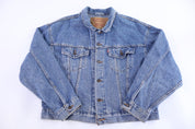 Vintage Levi's Medium Wash Denim Jacket - Jacket - Thrifted Threads