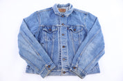 Vintage Levi's Medium Wash Denim Jacket - Jacket - Thrifted Threads