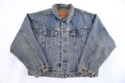 Vintage Levi's Medium Wash Denim Jacket - Jacket - Thrifted Threads