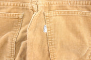 Vintage Levi's Tan Corduroy Flare Pants - ThriftedThreads.com
