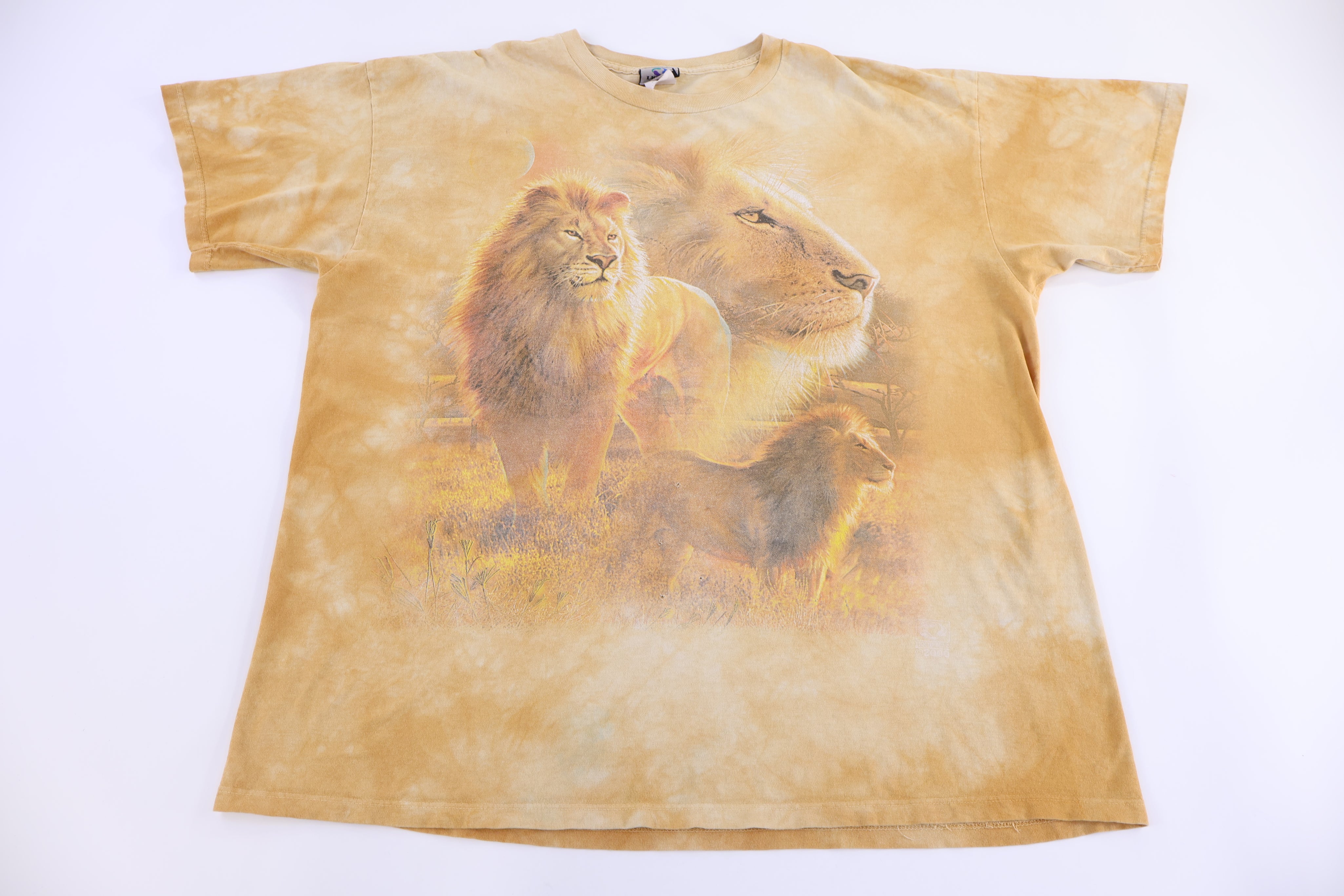 Vintage Liquid Blue Lion Graphic T-shirt - Shirts & Tops - Thrifted Threads