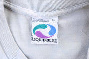 Vintage Liquid Blue New England Patriots T-shirt - Shirts & Tops - Thrifted Threads