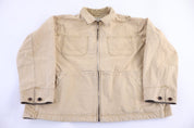Vintage L.L. Bean Tan Full Zip Jacket - Jacket - Thrifted Threads