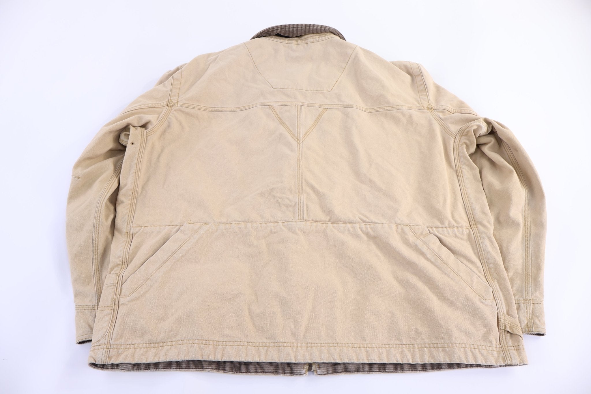 Vintage L.L. Bean Tan Full Zip Jacket - Jacket - Thrifted Threads
