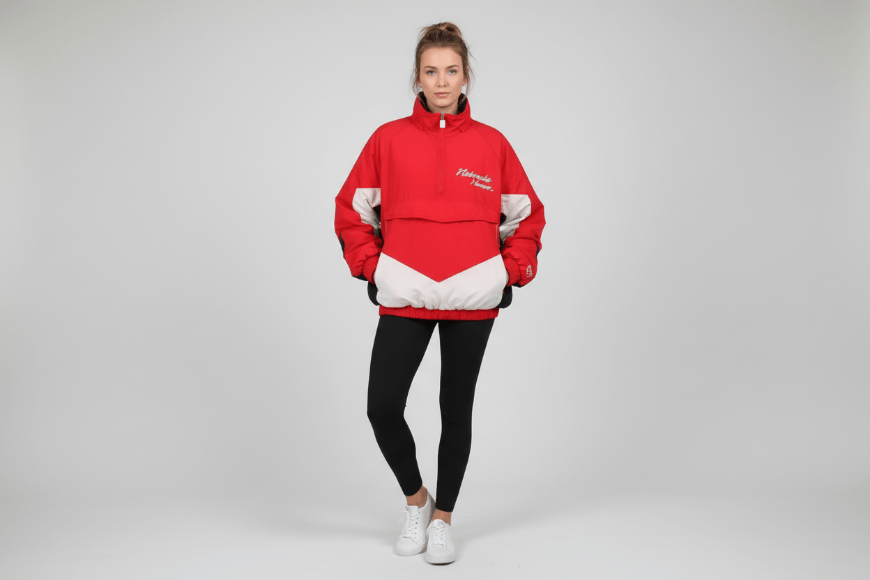 Vintage Logo 7 University of Nebraska Huskers Puffer Jacket - ThriftedThreads.com
