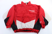 Vintage Logo 7 University of Nebraska Huskers Puffer Jacket - Jacket - Thrifted Threads