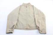 Vintage London Fog Beige Zip Up Jacket - Jacket - Thrifted Threads