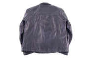 Vintage London Fog Black Leather Jacket - Jacket - Thrifted Threads