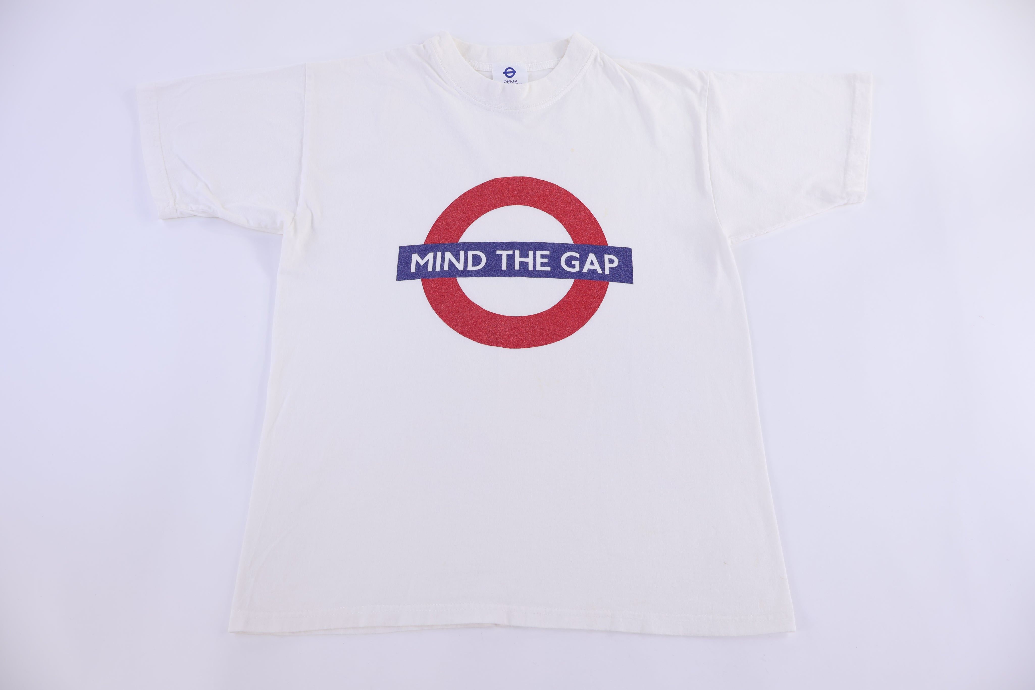 Vintage London Underground Mind The Gap T-shirt - Shirts & Tops - Thrifted Threads