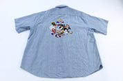Vintage Looney Tunes Embroidered Graphic Button Down - Button Ups/Downs - Thrifted Threads
