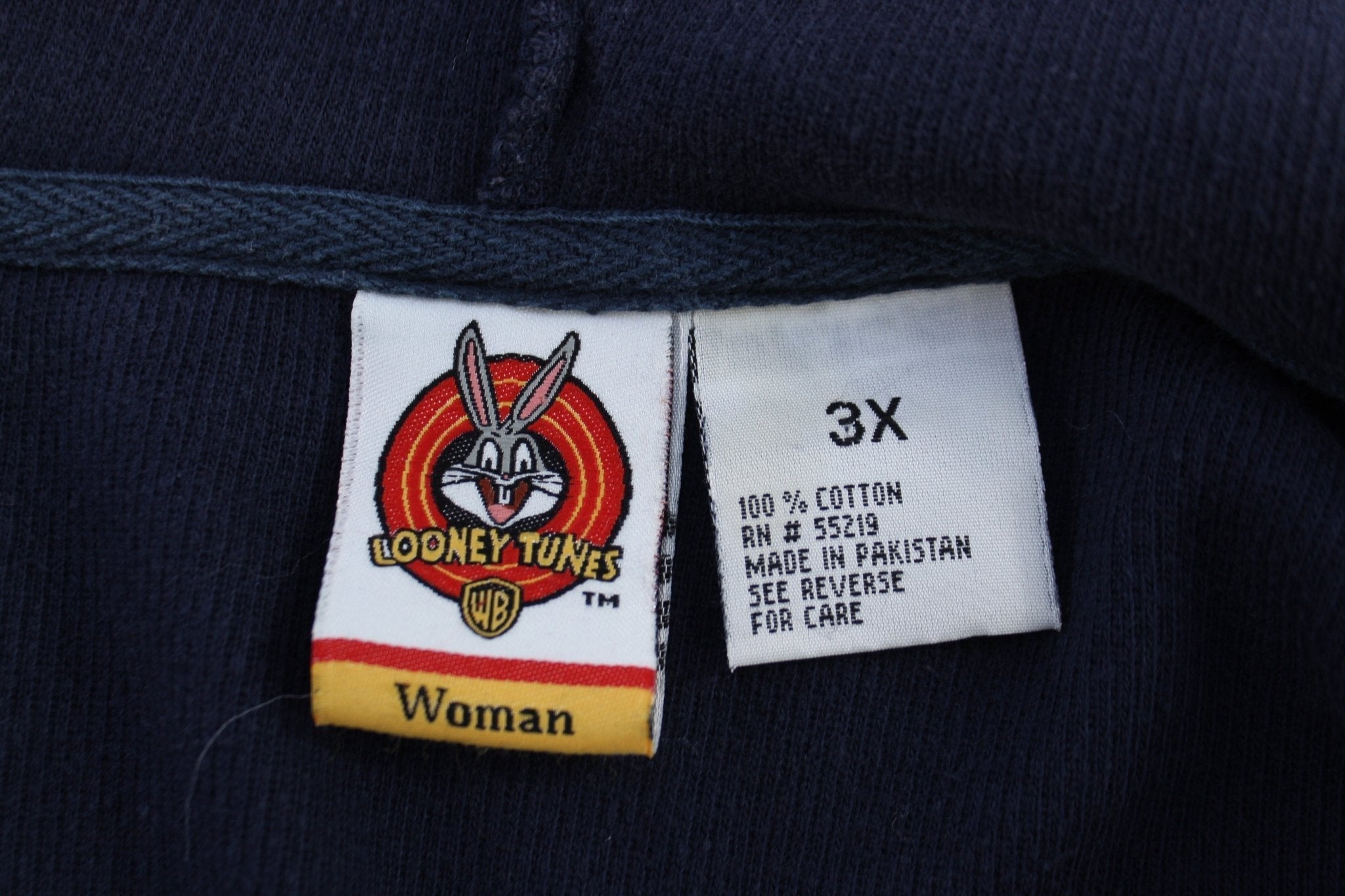 Vintage Looney Tunes Tweety Bird Full Zip Sweater - Sweater - Thrifted Threads