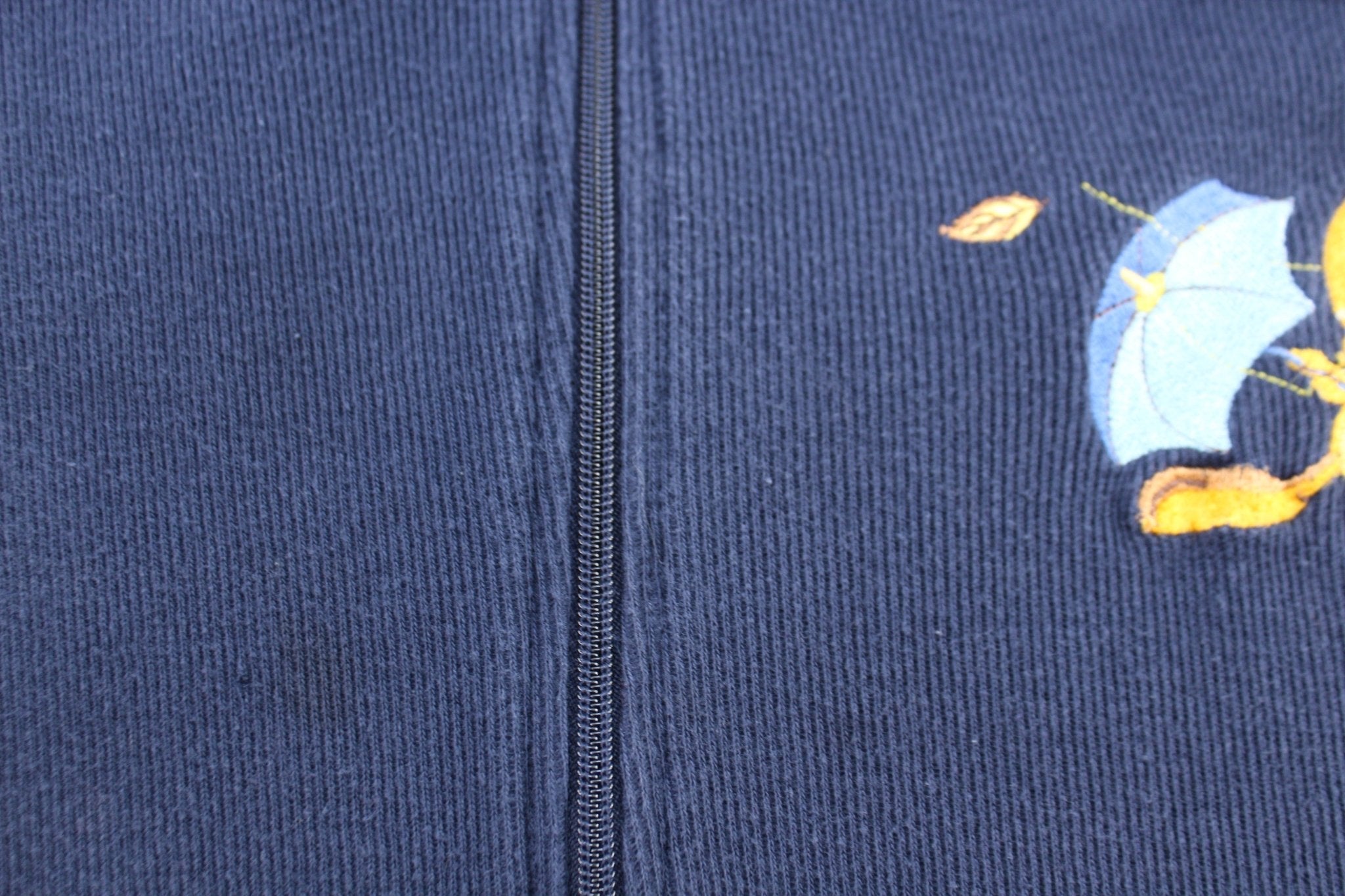 Vintage Looney Tunes Tweety Bird Full Zip Sweater - Sweater - Thrifted Threads