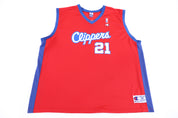 Vintage Los Angeles Clippers Darius Miles Basketball Jersey - Jerseys/Tanks - Thrifted Threads