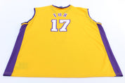 Vintage Los Angeles Lakers Rick Fox Champion Basketball Jersey - ThriftedThreads.com