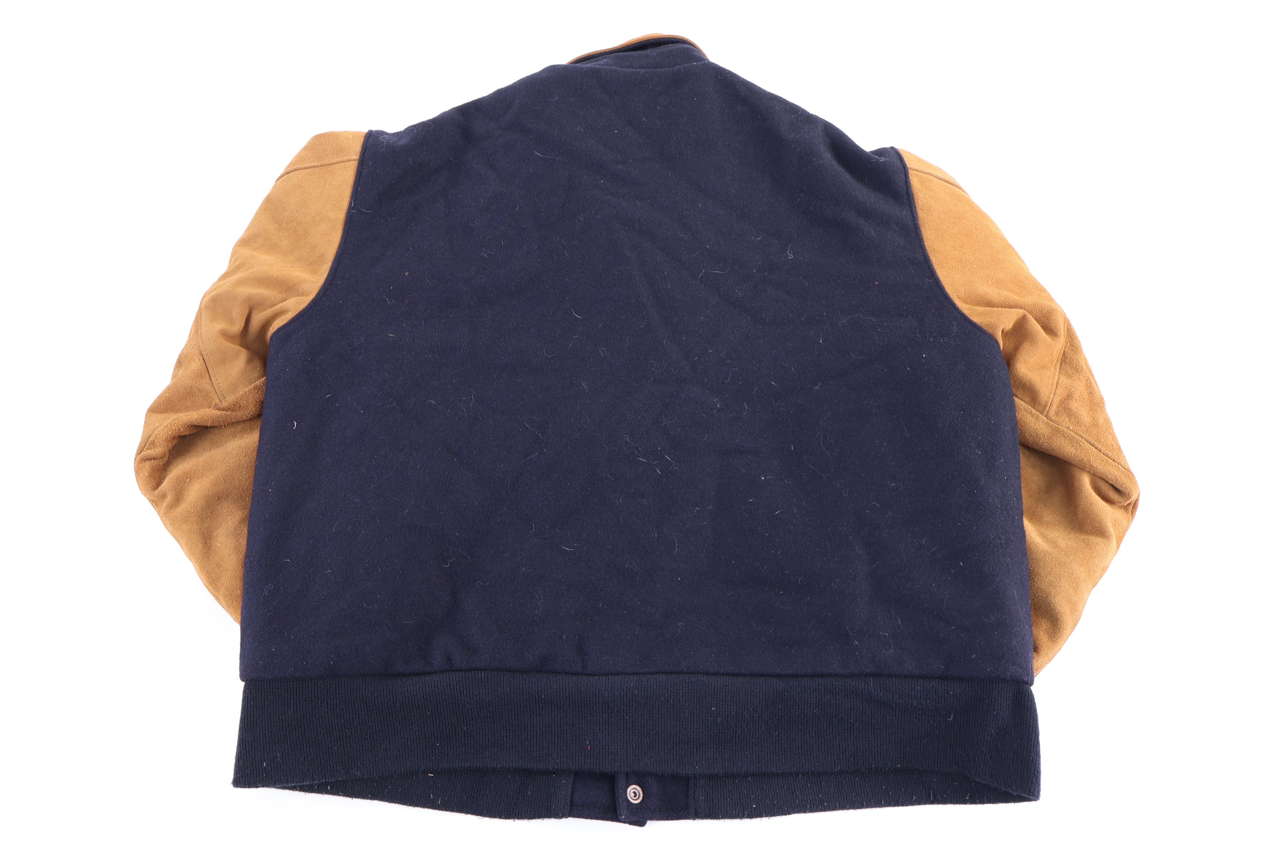 Vintage Mack Bulldog Varsity Bomber Jacket - Jacket - Thrifted Threads