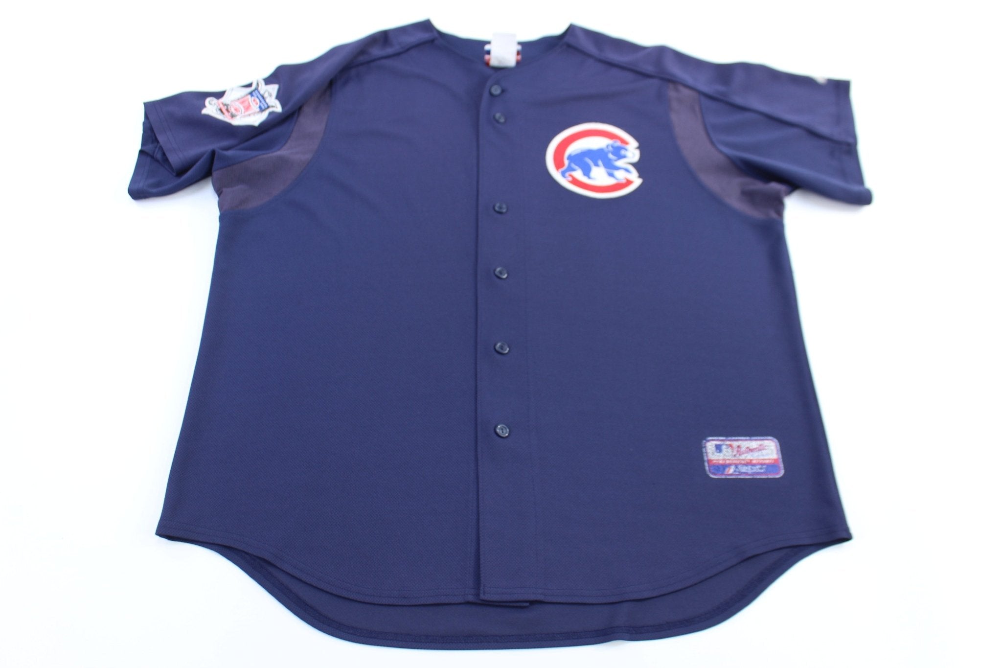 Vintage Majestic Chicago Cubs Baseball Jersey - ThriftedThreads.com
