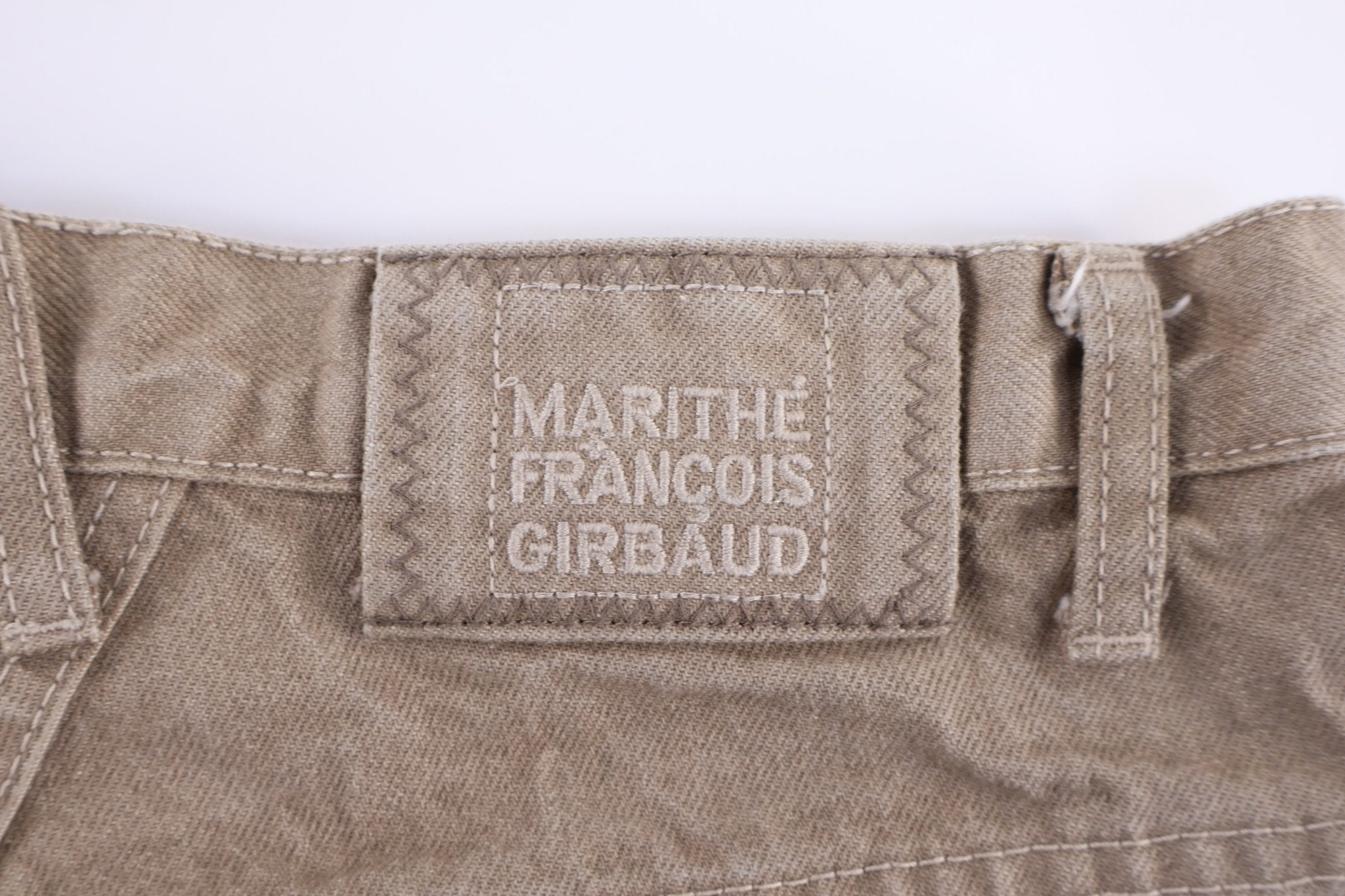 Vintage Marithe Francois Girbaud Tan Pants - Pants - Thrifted Threads
