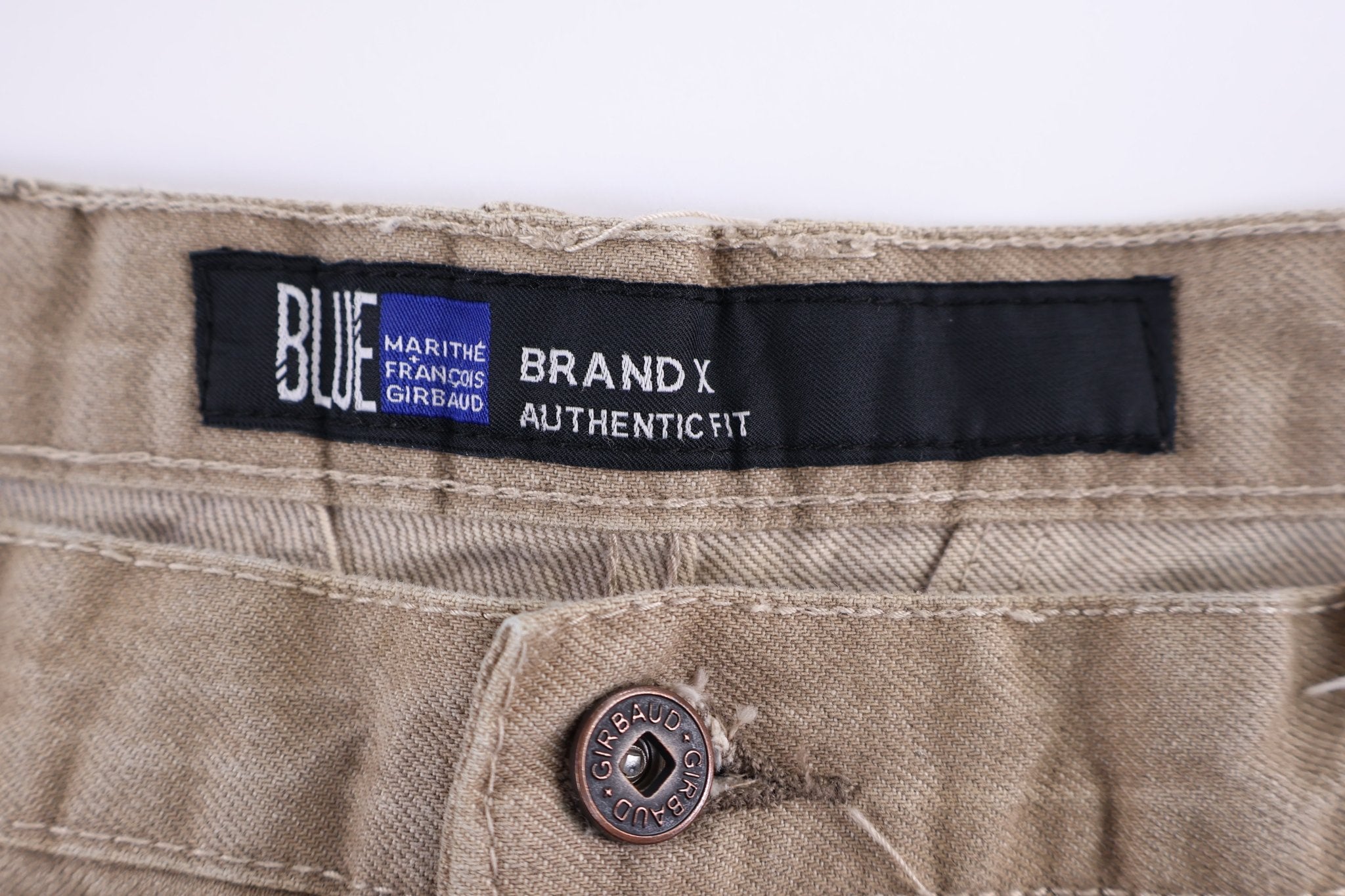 Vintage Marithe Francois Girbaud Tan Pants - Pants - Thrifted Threads