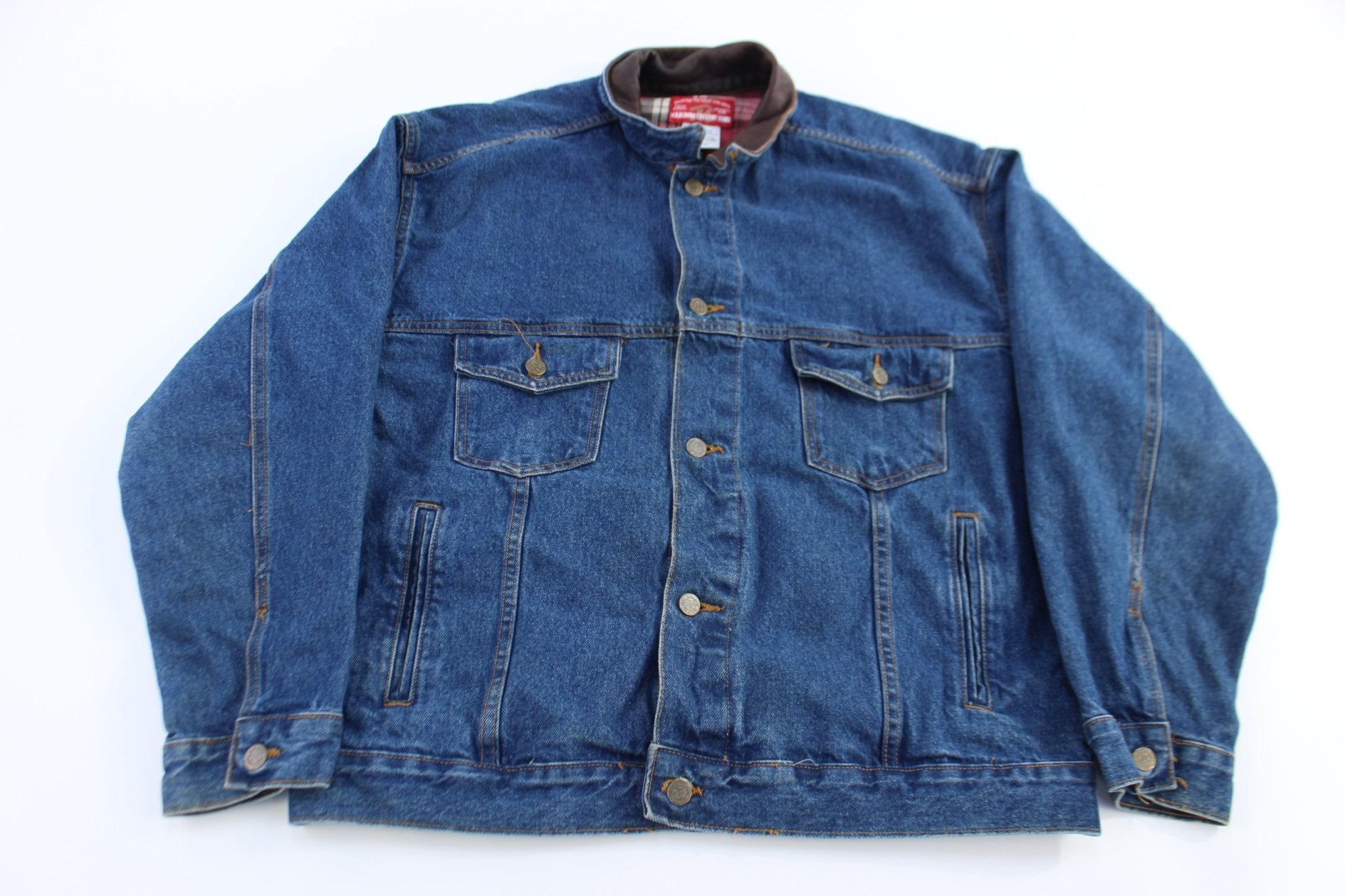 Vintage Marlboro Country Store Denim Trucker Jacket - Jacket - Thrifted Threads
