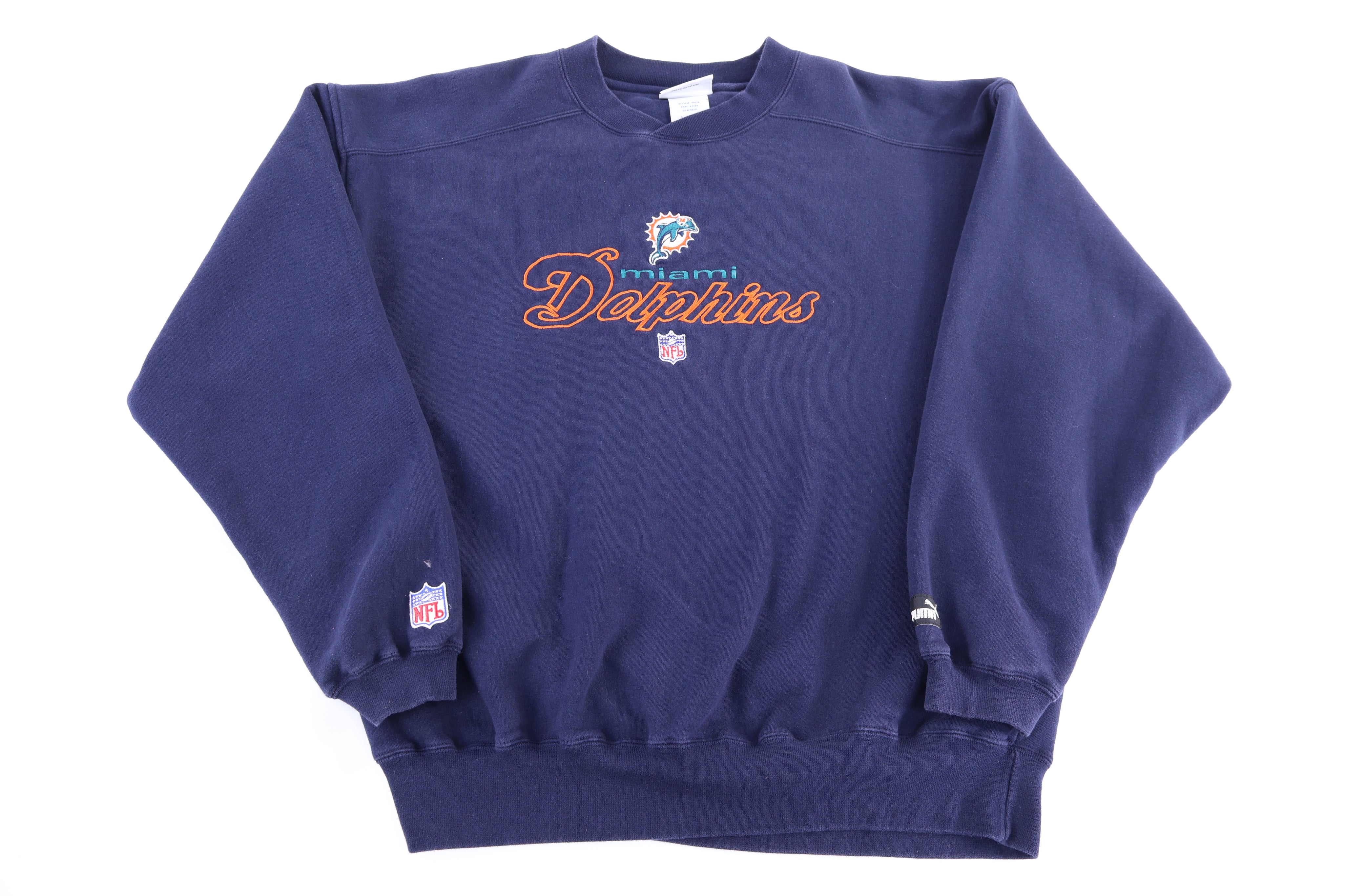 Vintage Miami Dolphins Football Sweatshirt - Sweatshirt - Thrifted Threads