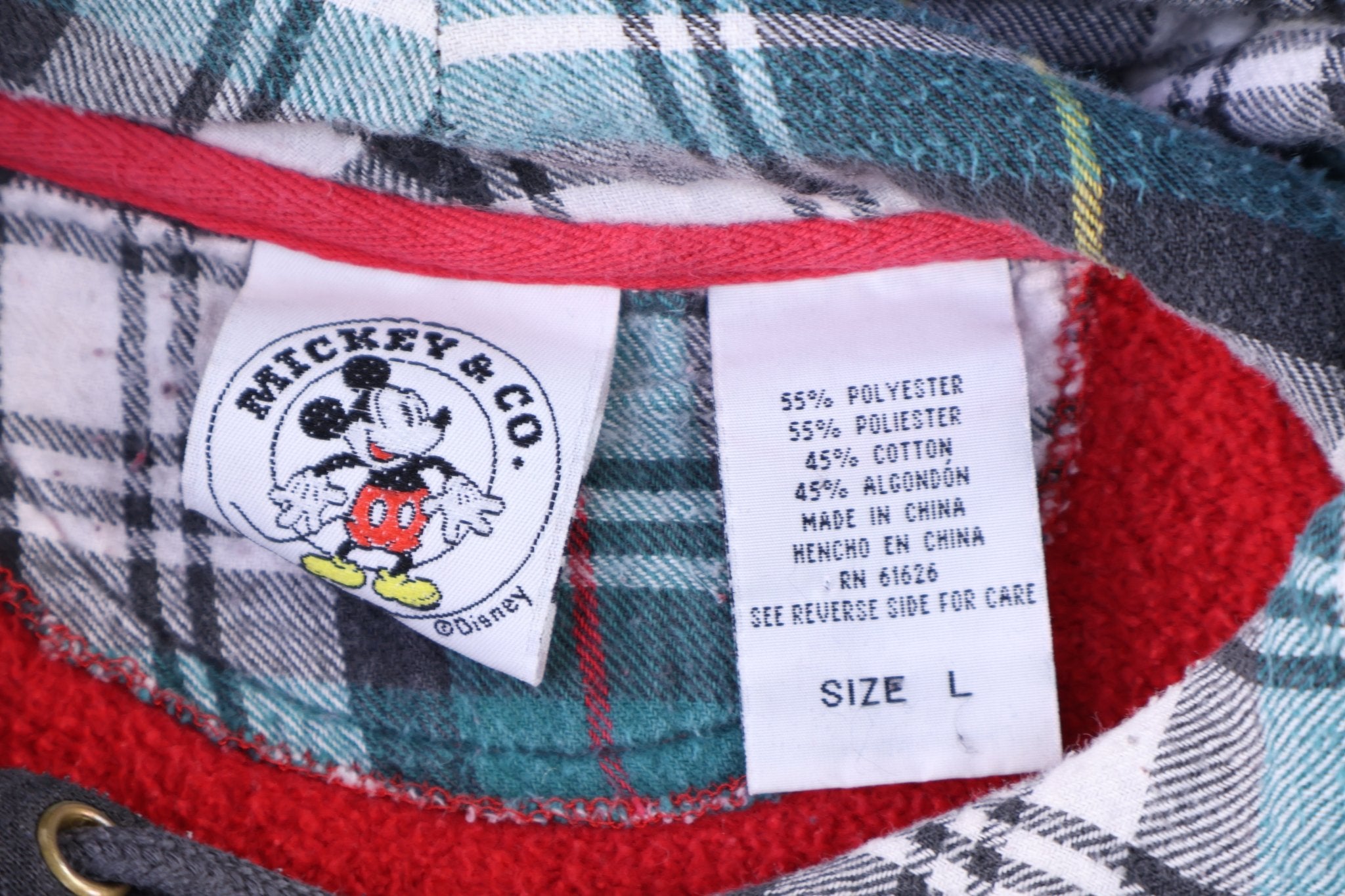 Vintage Mickey & Co Pullover Hoodie - Sweatshirt - Thrifted Threads