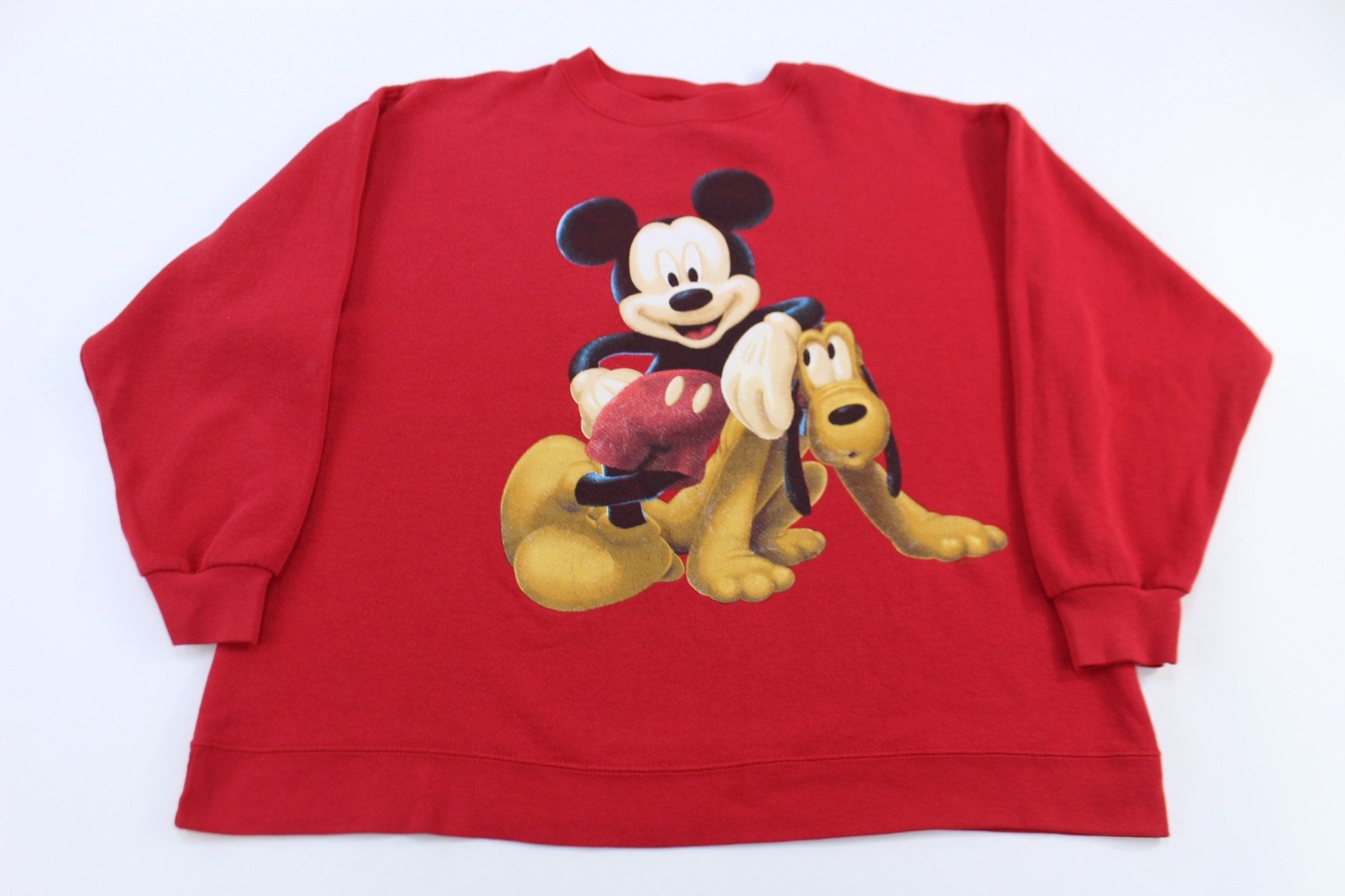 Vintage Mickey & Goofy Graphic Sweatshirt - ThriftedThreads.com