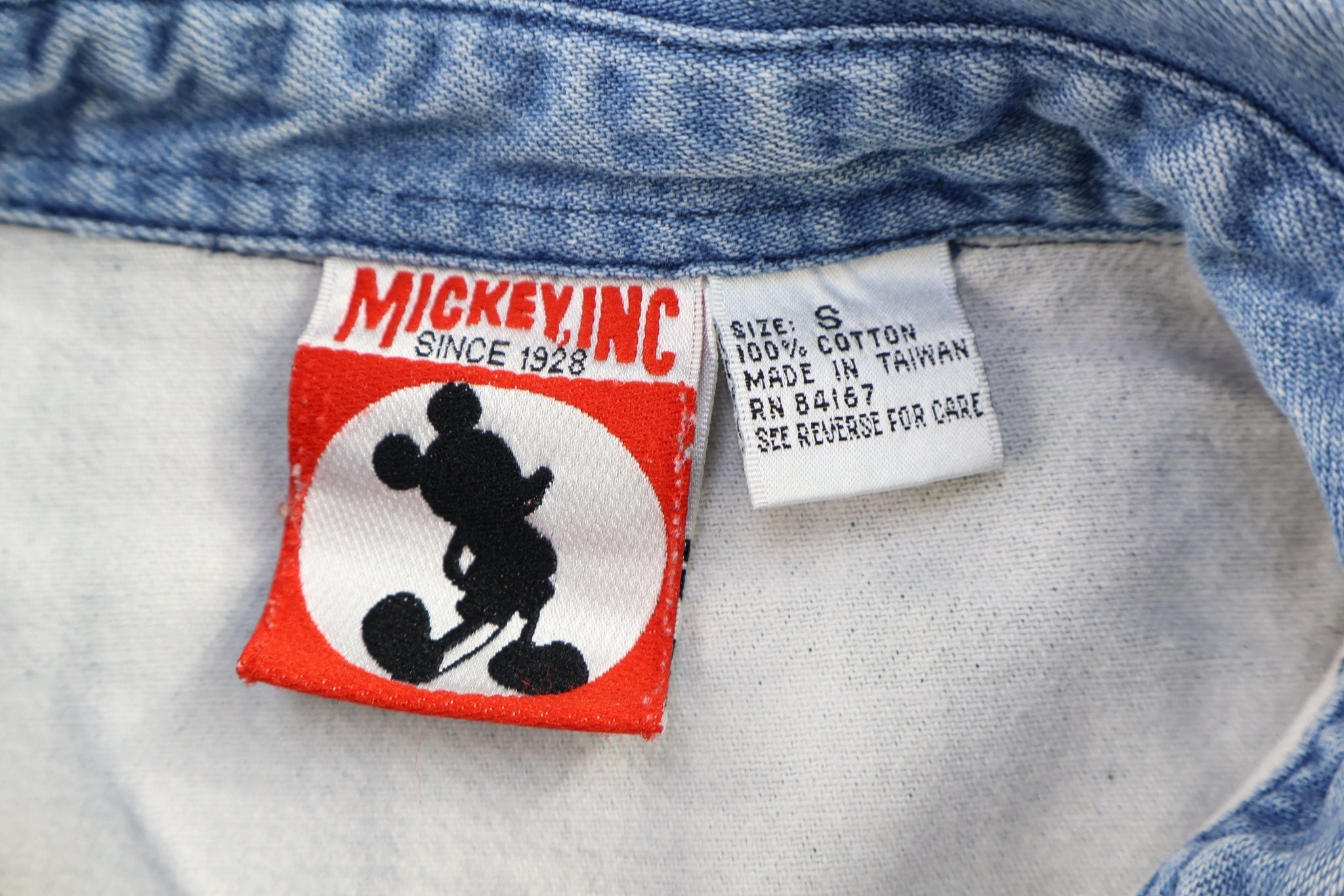 Vintage Mickey Inc Grid Patterned LS Button Up - Button Ups/Downs - Thrifted Threads